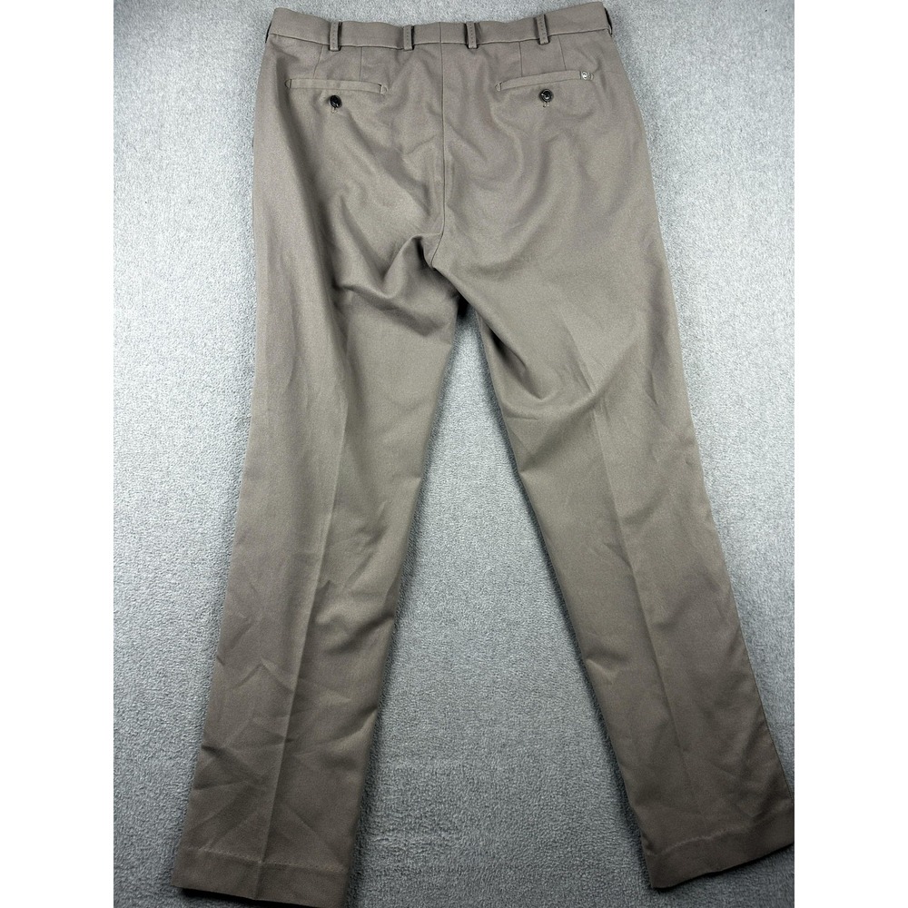 Peter Millar Pants Mens 38x34 Brown Performance Dress Chino Golf EB50 Slacks - Picture 9 of 11